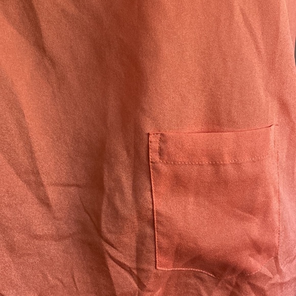 bar lll • orange sleeveless high-low tank • xs - Picture 4 of 6